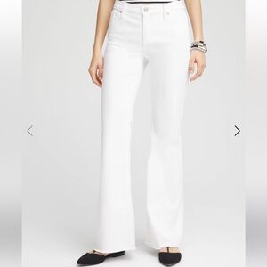 Chico's So Slimming Girlfriend Flare Jeans 8P